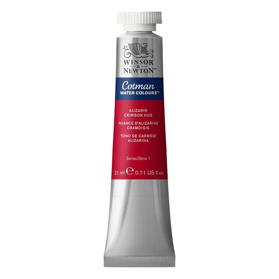Winsor & Newton Cotman Alizarin Crimson Water Colour 21ml image number 1