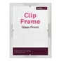 Glass Clip Frame 15cm x 21cm image number 1