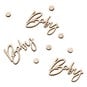 Ginger Ray Wooden Baby Shower Confetti 18 Pieces image number 1