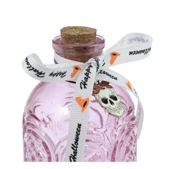 Pink Ghost Potion Bottle with Cork Top 13cm