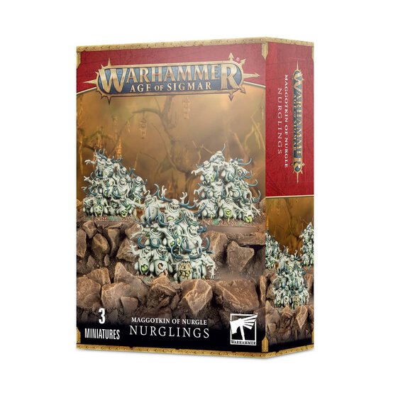 Warhammer Maggotkin of Nurgle Nurglings image number 1