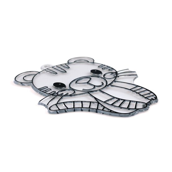 Tiger Plastic Suncatcher image number 3