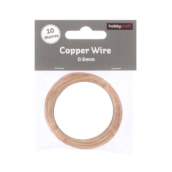 Copper Wire 0.6mm x 10m image number 1