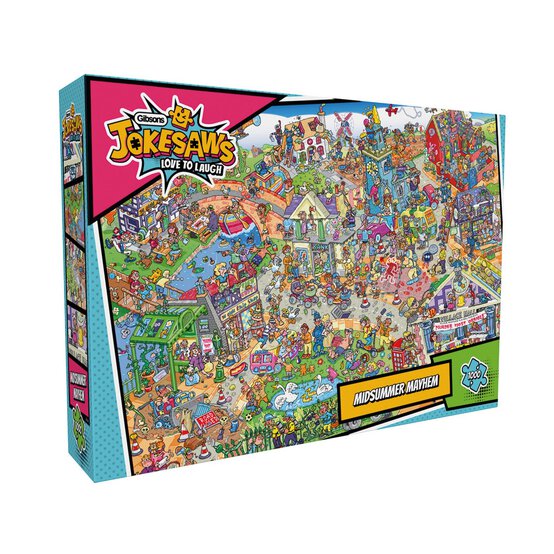 Gibsons Midsummer Mayhem Jigsaw Puzzle 1000 Pieces image number 1