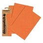 Decopatch Orange Crackle Paper 3 Sheets image number 1