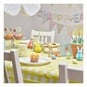 Yellow Gingham Easter Tablecloth 1.3m image number 1