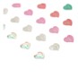 Multicolour Heart Gem Stickers 8mm 36 Pack image number 3
