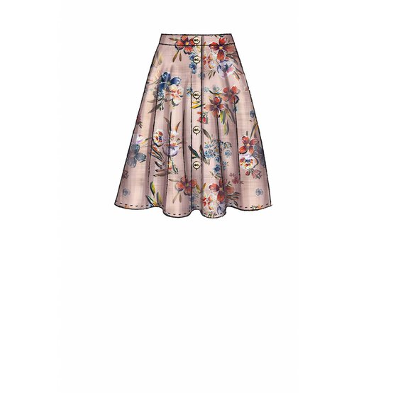 McCall&rsquo;s Women&rsquo;s Skirt Sewing Pattern M7981 (L-XL) image number 3