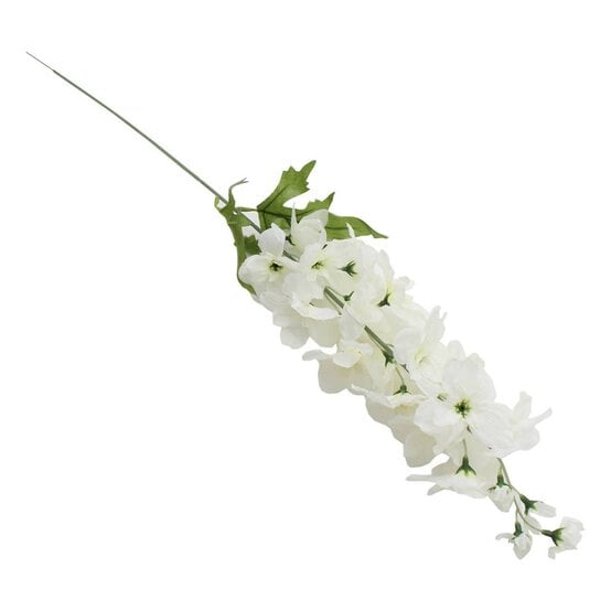 Cream Delphinium Spray 78cm image number 3