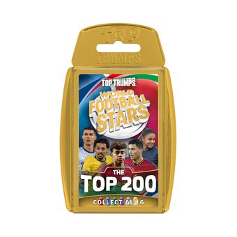 Top Trumps World Football Stars Top 200 Pack 6