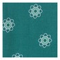 Green Flower Single Cotton Fat Quarter image number 3