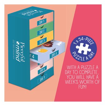 Jumbo Peaceful Mind Take a Moment Jigsaw Puzzle 54 Pieces 6 Pack