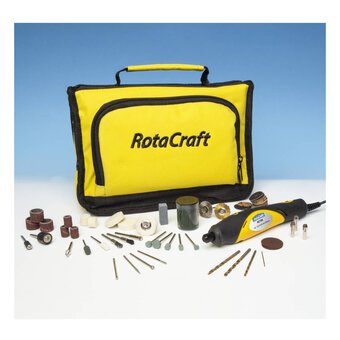 Rotacraft RC18X Variable Speed Mini Rotary Tool Kit