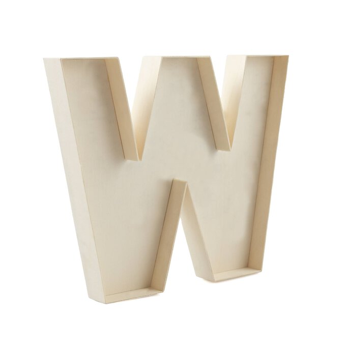 Framed Wood Letters - Fillable Sign Letters