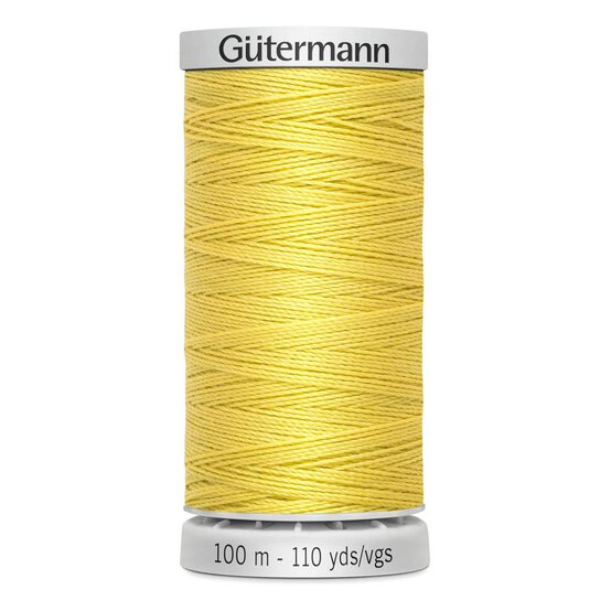 Gutermann Yellow Upholstery Extra Strong Thread 100m (327) image number 1
