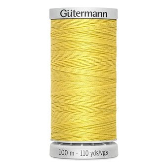 Gutermann Yellow Upholstery Extra Strong Thread 100m (327)