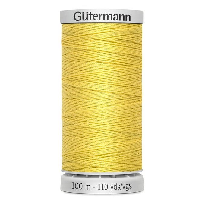 Gutermann Yellow Upholstery Extra Strong Thread 100m (327) image number 1