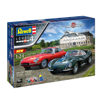Revell Jaguar 100th Anniversary Model Set 1:24