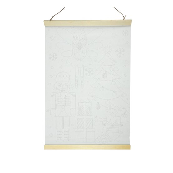 Paint by Numbers Christmas Wall Hanging image number 3