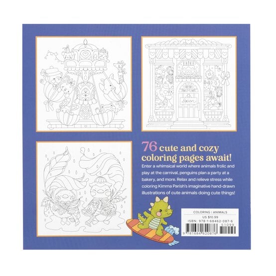 So Many Cute Animals Colouring Book image number 5