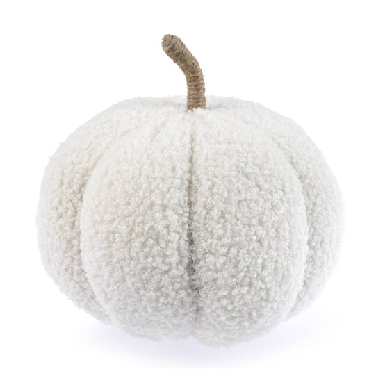 White Borg Pumpkin 17cm image number 1