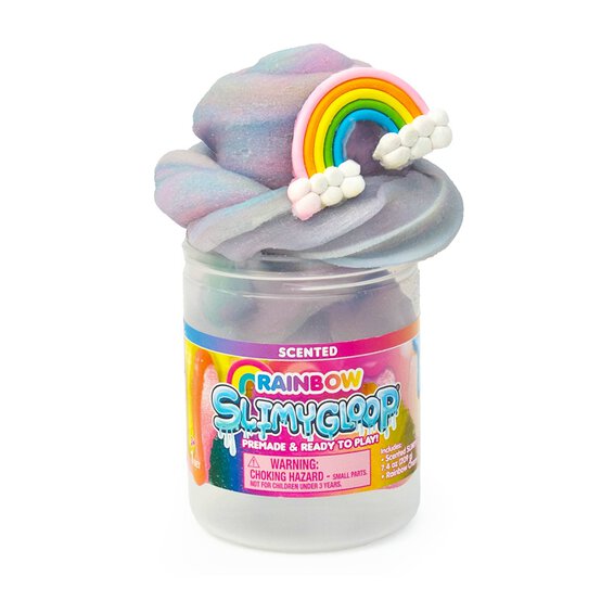 SlimyGloop Rainbow Snow Cone Slime image number 3
