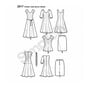 Simplicity Women’s Dress Sewing Pattern 2917 (20-28) image number 2