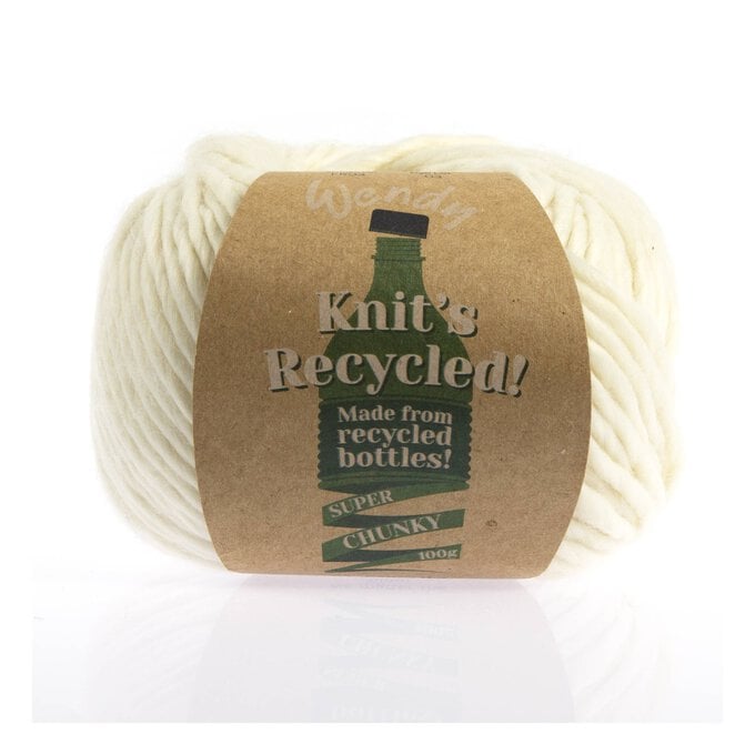 Wendy Cream Knit’s Recycled Yarn 100g image number 1
