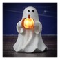 Ghost with Light-Up Pumpkin 17cm image number 1