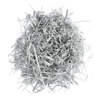 Silver Shredded Tissue Paper 25g