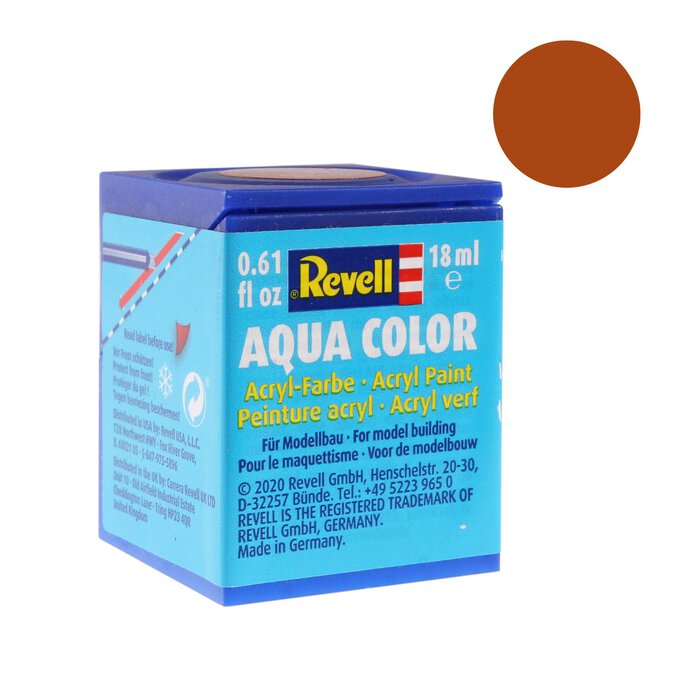 Revell Bronze Metallic Aqua Colour Acrylic Paint 18ml (195) image number 1