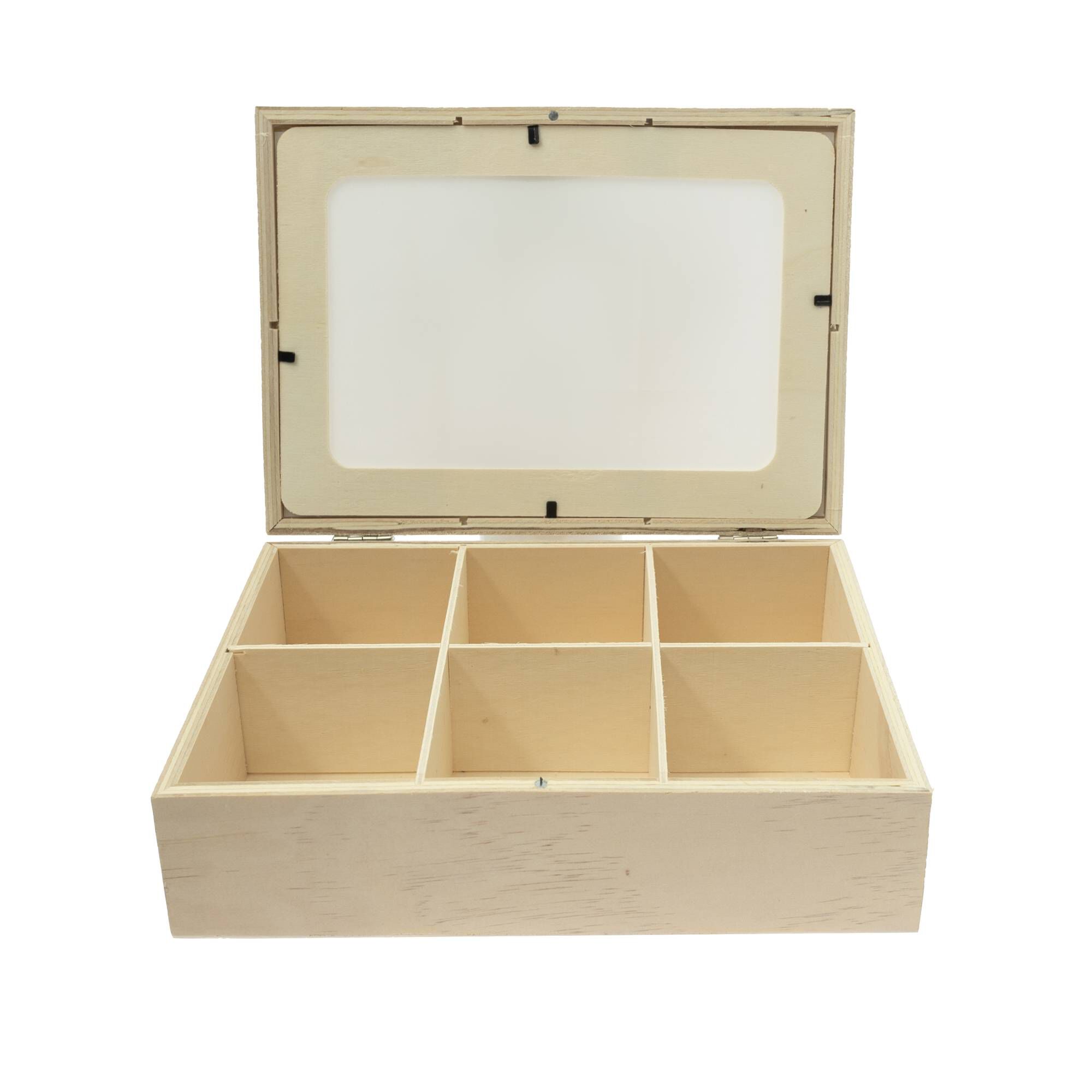 Wooden Divider Box 24cm x 17cm x 7cm | Hobbycraft