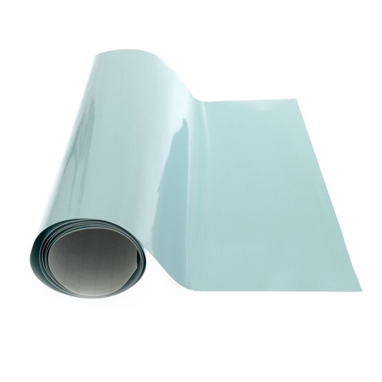 Baby Blue Glitter Gloss Permanent Vinyl 12 x 24 Inches image number 2