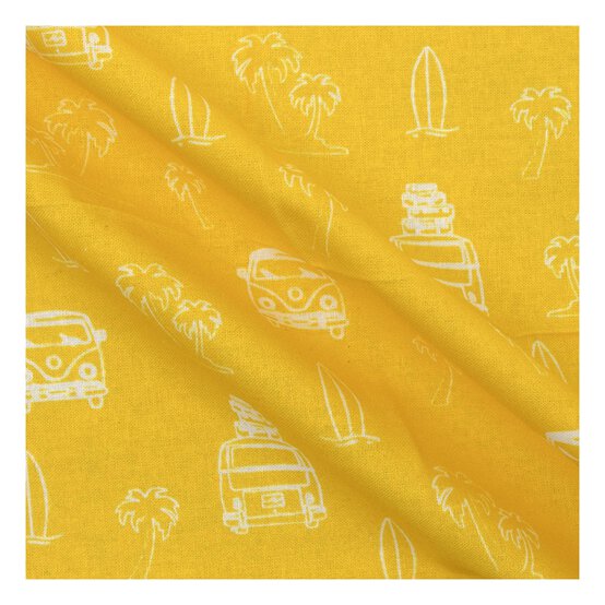 Retro Beach Cotton Fat Quarters 5 Pack image number 6