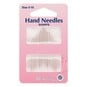 Hemline No. 5 to 10 Sharps Hand Needles 20 Pack image number 1