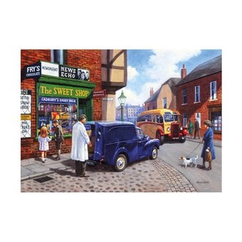The Village Shop Jigsaw Puzzle 1000 Pieces image number 2