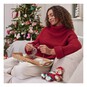 Make Your Own Crochet Reindeer Decoration Kit image number 3