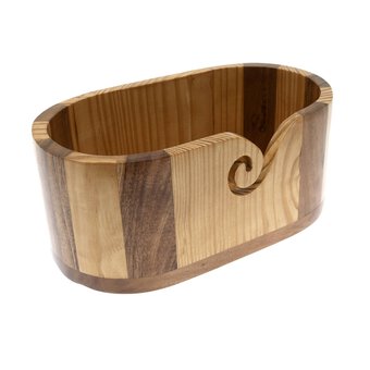 Multi Wood Yarn Bowl