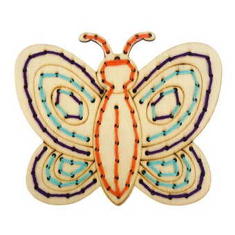 Butterfly Wooden Threading Kit