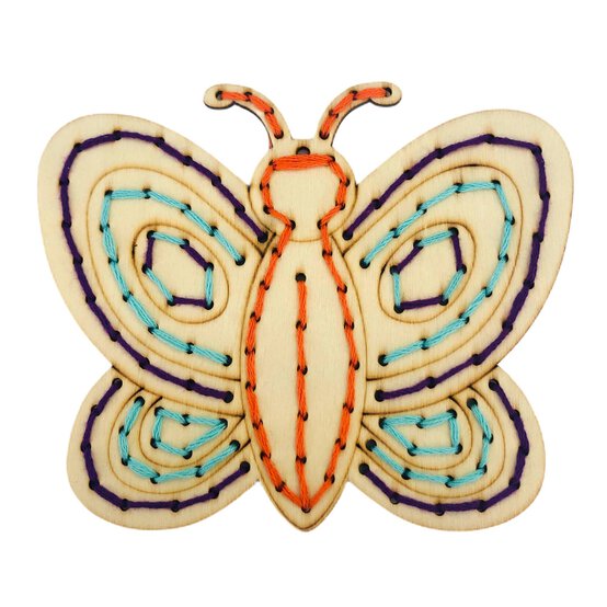 Butterfly Wooden Threading Kit image number 6