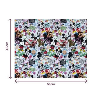Disney Teenage Mickey Mouse Cotton Fat Quarters 4 Pack image number 6