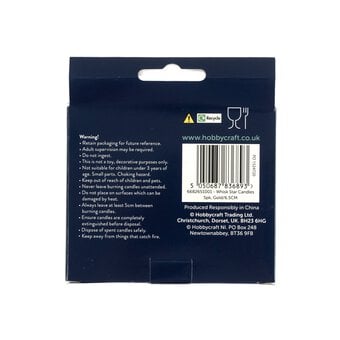 Whisk Gold Star Candles 5 Pack image number 5