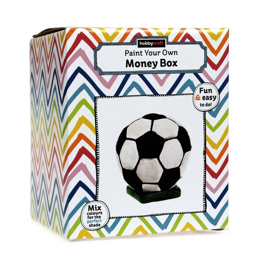 Paint Your Own Football Money Box image number 7