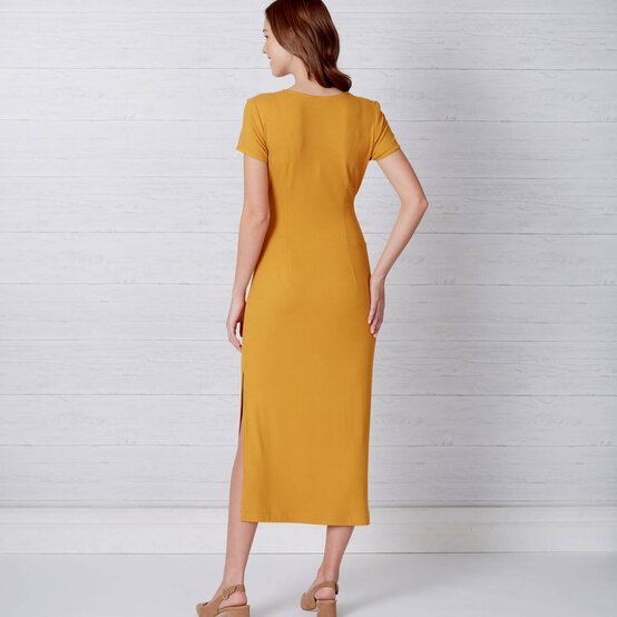 New Look Women's Knit Dress Sewing Pattern N6650 image number 6