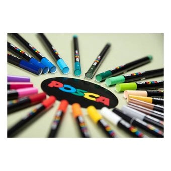 Uni-ball Posca Essential Wax Pastels 12 Pack image number 2