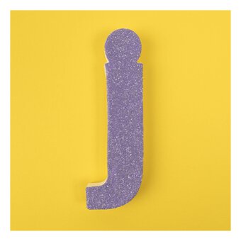Lowercase Mini Mache Letter J