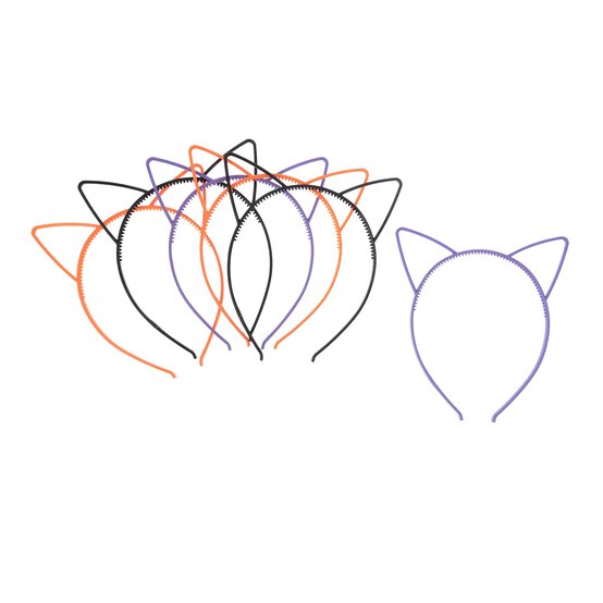Cat Headbands 6 Pack  image number 3