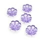 Hemline Lavender Novelty Flower Button 5 Pack image number 1
