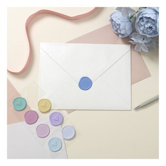 Love Envelope Seal Stickers 8 Pack 