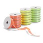 Neon Mixed Ribbons 2m 18 Pack image number 1